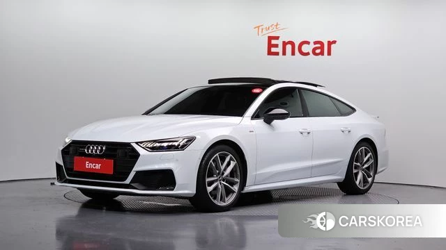 Audi A7 (4K) 2022 Белый из Кореи