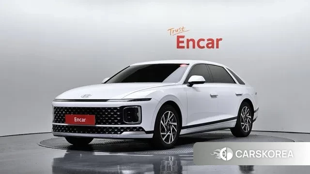 Hyundai Grandeur Hybrid (GN7) 2022 Белый из Кореи