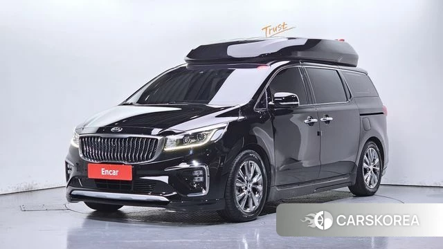Kia The New Carnival 2018 Черный из Кореи