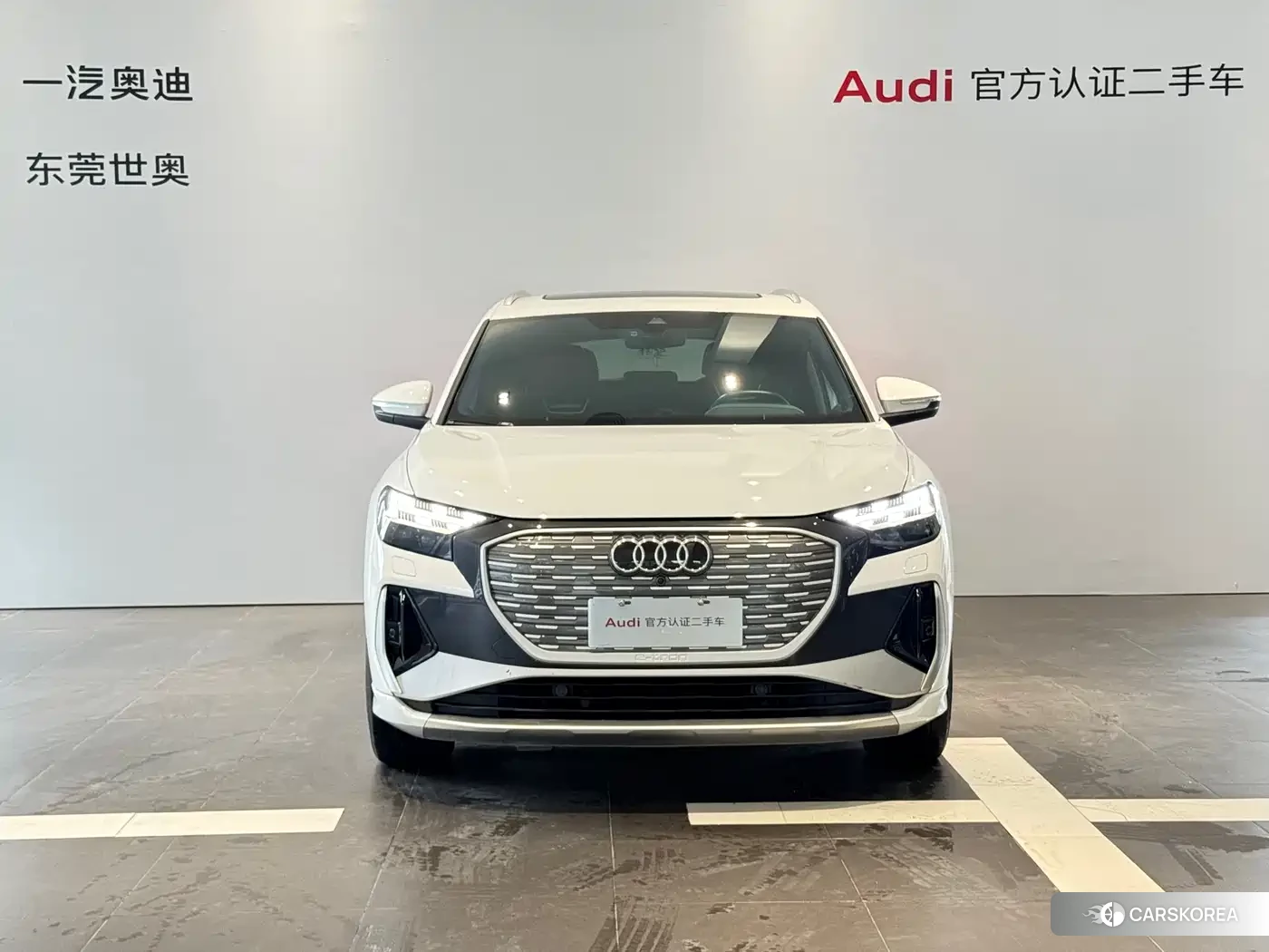 Audi Q4 e-tron 2023 Белый из Китая