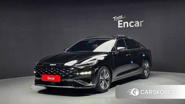 Kia K8 Hybrid 2022 Черный из Кореи