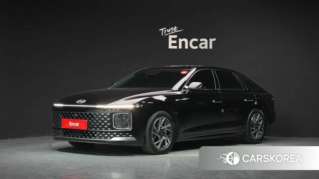 Hyundai Grandeur (GN7) 2022 Черный из Кореи