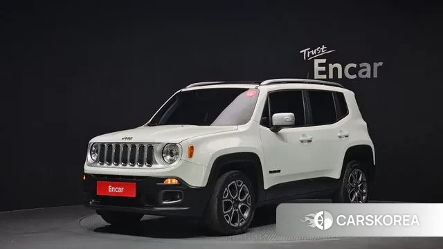 Jeep Renegade 2018 Белый из Кореи