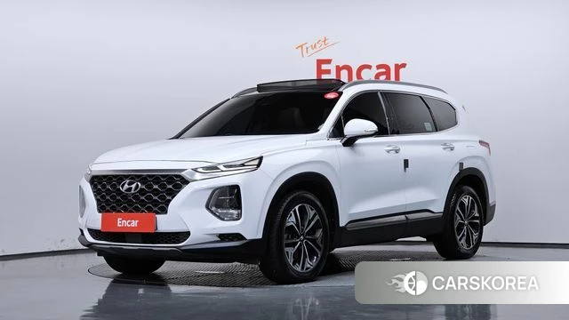 Hyundai Santa Fe TM 2018 Белый из Кореи