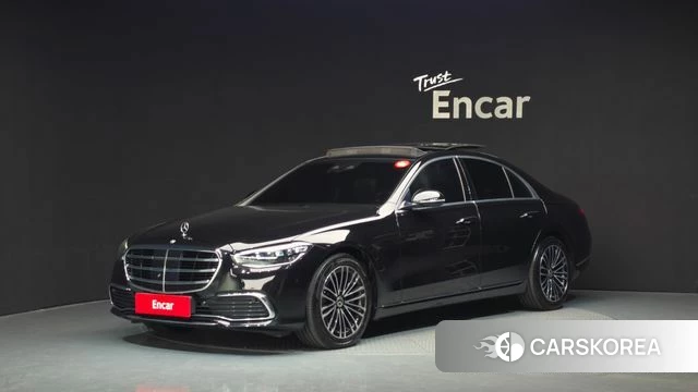 Mercedes-Benz S-Class W223 2022 Черный из Кореи