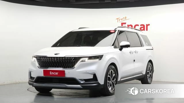 Kia Carnival 4th generation 2021 Белый из Кореи