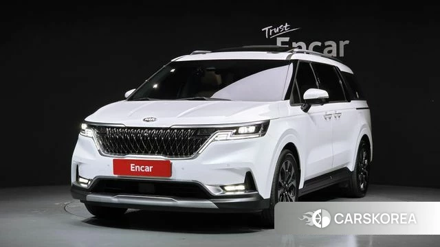 Kia Carnival 4th generation 2021 Белый из Кореи