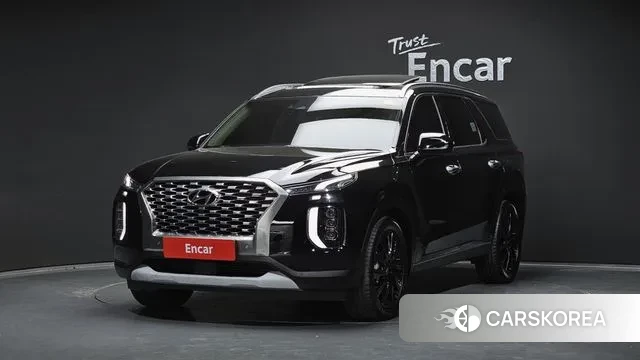 Hyundai Palisade 2021 Черный из Кореи