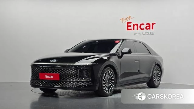 Hyundai Grandeur (GN7) 2022 Черный из Кореи