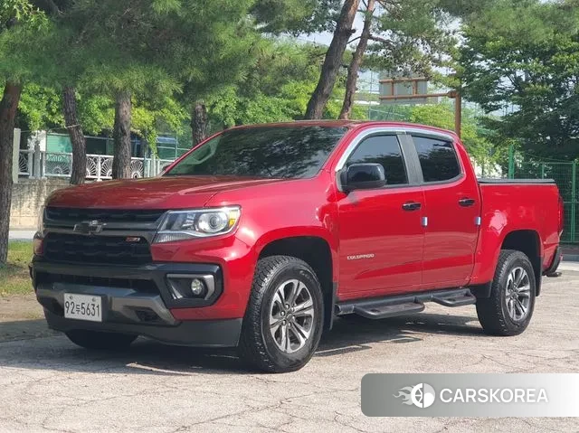 Chevrolet (GM Daewoo) Real New Colorado 2021 Красный из Кореи