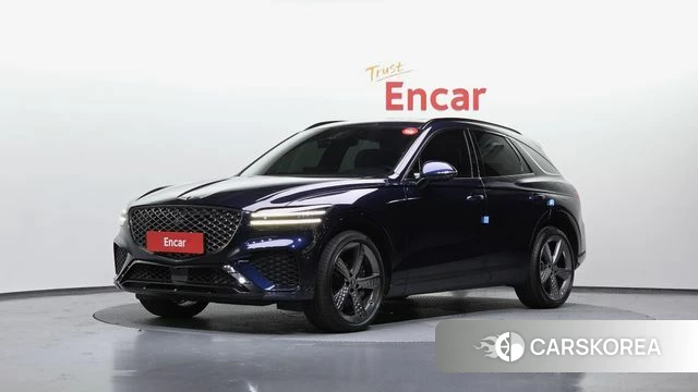 Genesis GV70 2021 Синий из Кореи