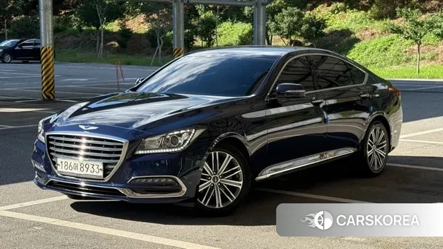 Genesis G80 2018 Синий из Кореи