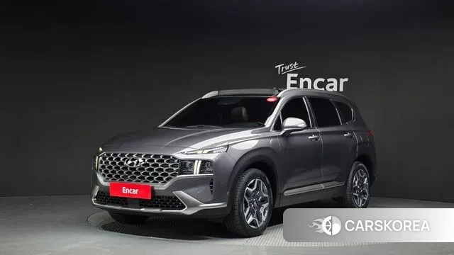 Hyundai The New Santa Fe 2021 Серый из Кореи