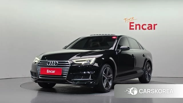 Audi A4 (B9) 2019 Черный из Кореи