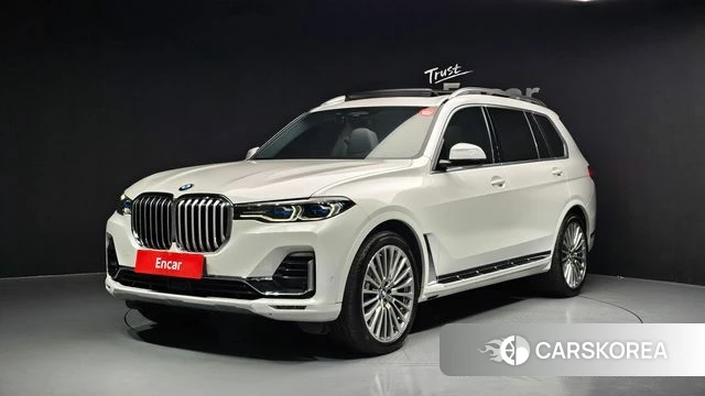 BMW X7 (G07) 2022 Белый из Кореи
