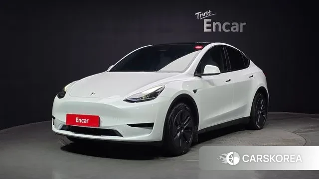 Tesla Model Y 2024 Белый из Кореи