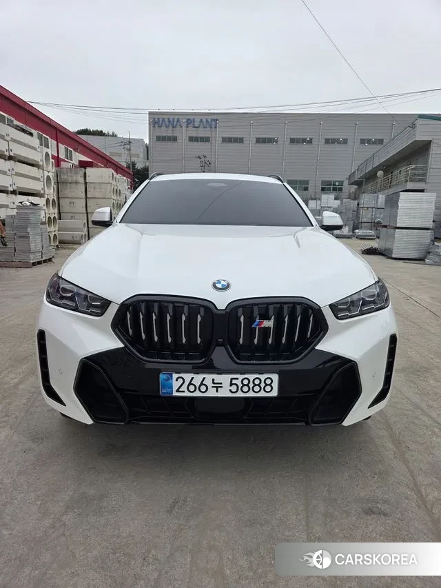 BMW X6 (G06) 2025 Белый из Кореи