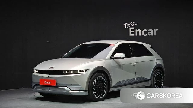 Hyundai Ionic 5 2022 Серебристо-серый из Кореи
