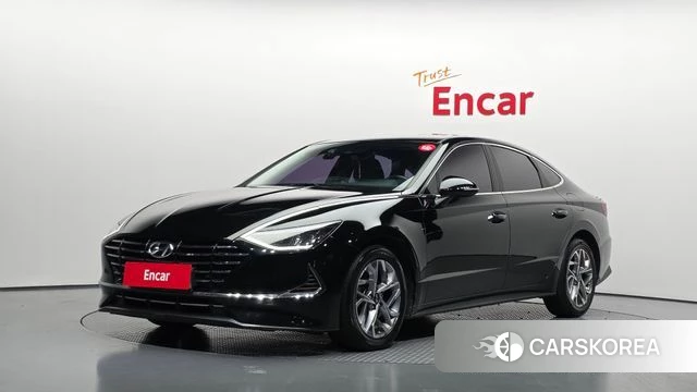 Hyundai Sonata (DN8) 2019 Черный из Кореи