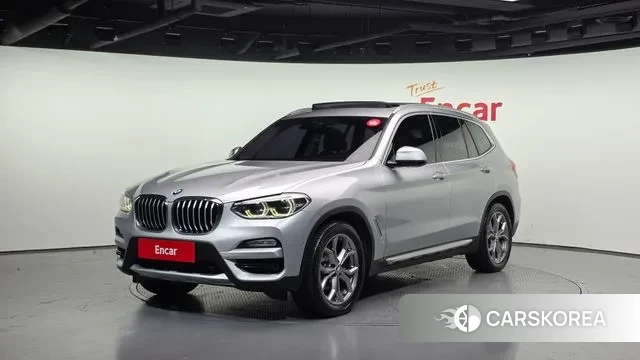 BMW X3 (G01) 2019 Серебристо-серый из Кореи