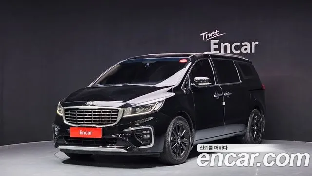 Kia The New Carnival 2019 Черный из Кореи