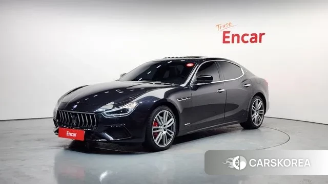 Maserati Ghibli 2020 Черный из Кореи