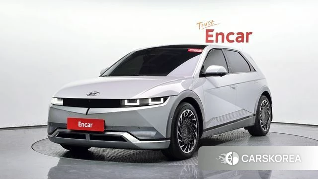 Hyundai Ionic 5 2022 Серебристо-серый из Кореи