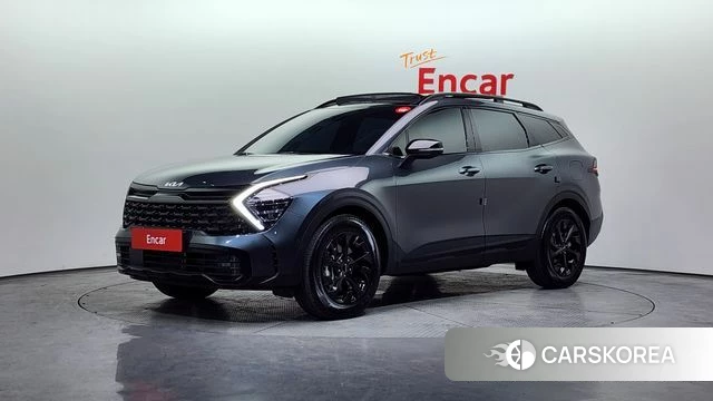 Kia Sportage 5th Generation Hybrid 2024 Серый из Кореи