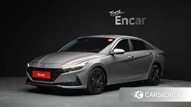 Hyundai Avante Hybrid (CN7) 2020 Серый из Кореи