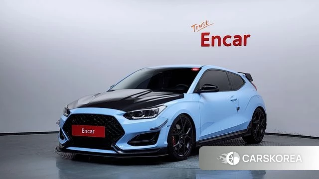 Hyundai Veloster (JS) 2018 Небесно-голубой из Кореи