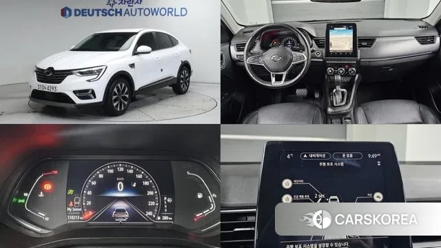 Renault Korea (Samsung) XM3 2022 Белый из Кореи