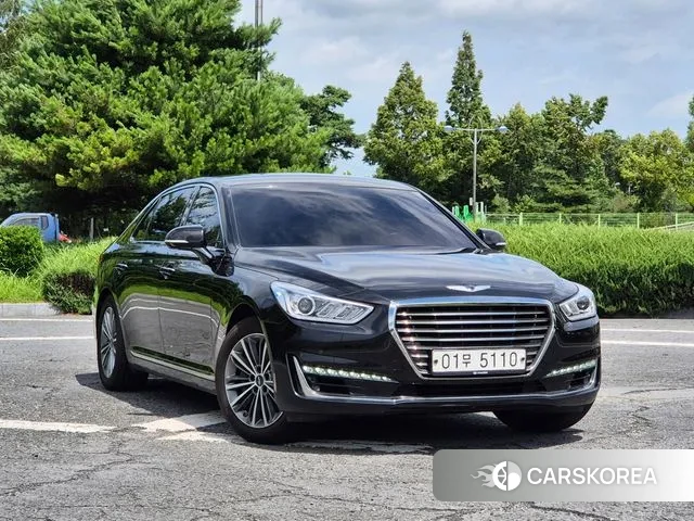 Genesis EQ900 2018 Черный из Кореи