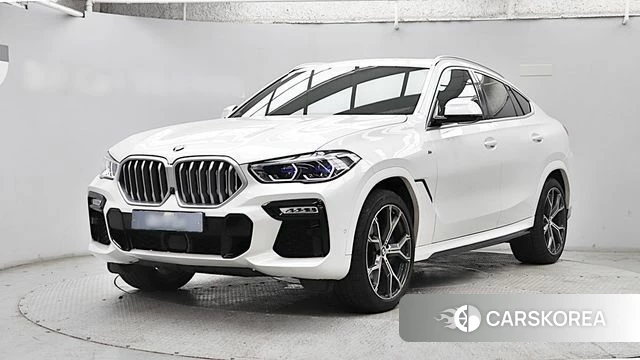 BMW X6 (G06) 2021 Белый из Кореи