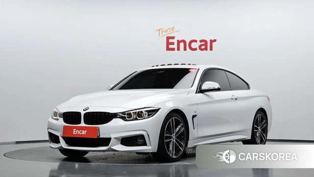 BMW 4 Series (F32) 2018 Белый из Кореи