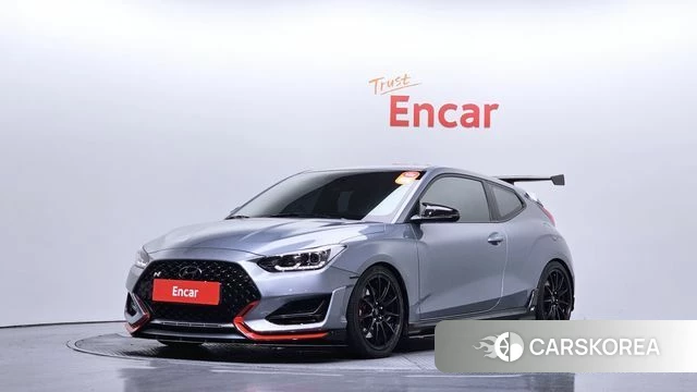 Hyundai Veloster (JS) 2018 Серебристо-серый из Кореи