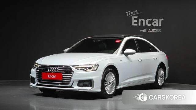 Audi A6 (C8) 2021 Белый из Кореи