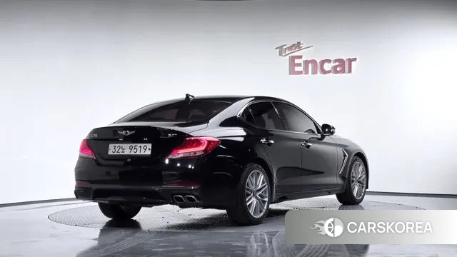 Genesis G70 2019 Черный из Кореи