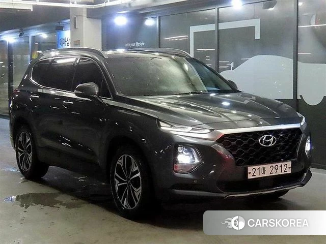 Hyundai Santa Fe TM 2018 Синий из Кореи