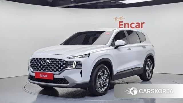 Hyundai The New Santa Fe 2021 Белый из Кореи