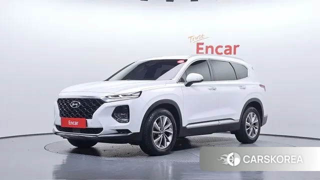 Hyundai Santa Fe TM 2020 Белый из Кореи