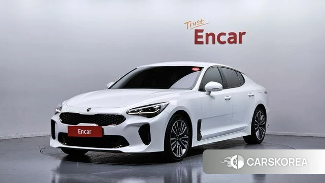 Kia Stinger 2018 Белый из Кореи