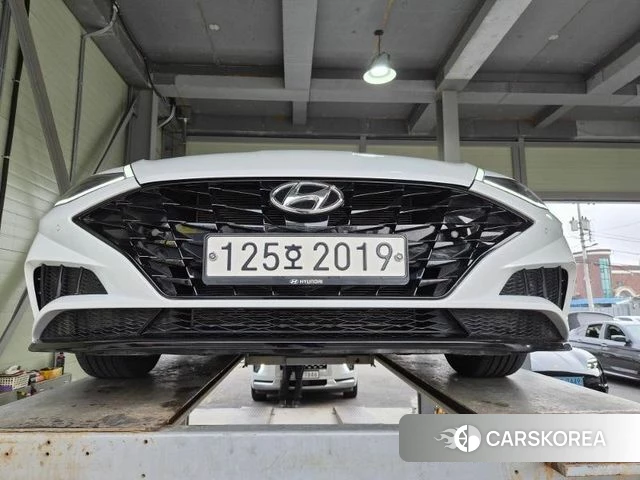 Hyundai Sonata (DN8) 2021 Белый из Кореи