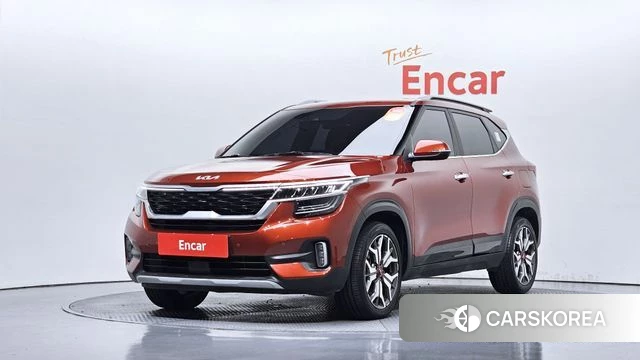 Kia Seltos 2021 Оранжевый из Кореи
