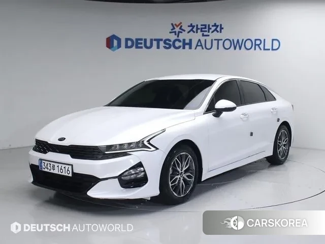Kia K5 3rd generation 2021 Белый из Кореи