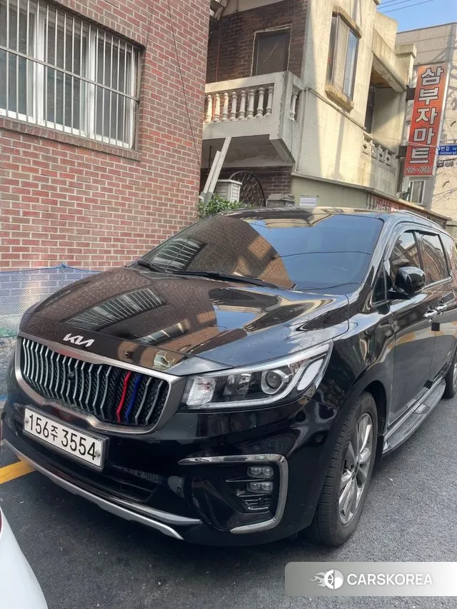 Kia The New Carnival 2020 Черный из Кореи