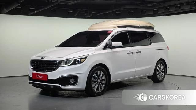 Kia All New Carnival 2018 Белый из Кореи