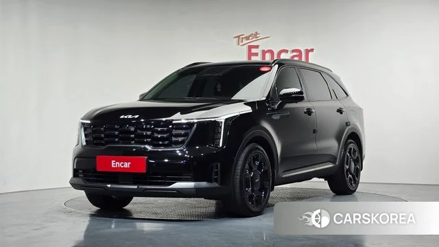 Kia The New Sorento 4th Generation 2023 Черный из Кореи