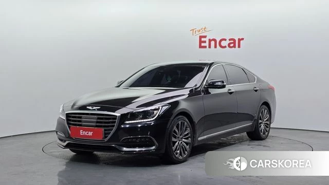 Genesis G80 2018 Черный из Кореи