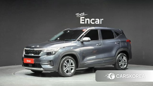 Kia Seltos 2020 Серый из Кореи