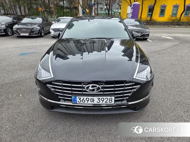 Hyundai Sonata Hybrid (DN8) 2020 Черный из Кореи